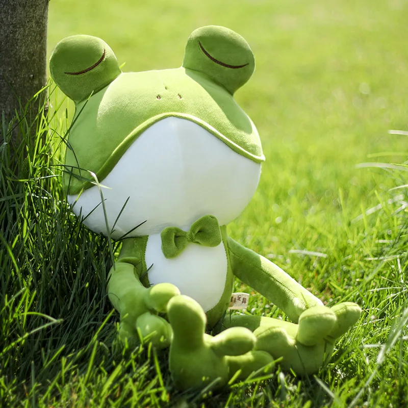 

Stuffed Animals Plush Toys Kawaii Soft Doll Frog Birthday Christmas For Kids