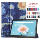 Чехол Funda для 2020 Lenovo Tab M10 Plus X606F 10,3 дюймов чехол для планшета Lenovo Tab M10 10,1 ТБ-X605F Тонкий флип-кейс из искусственной кожи