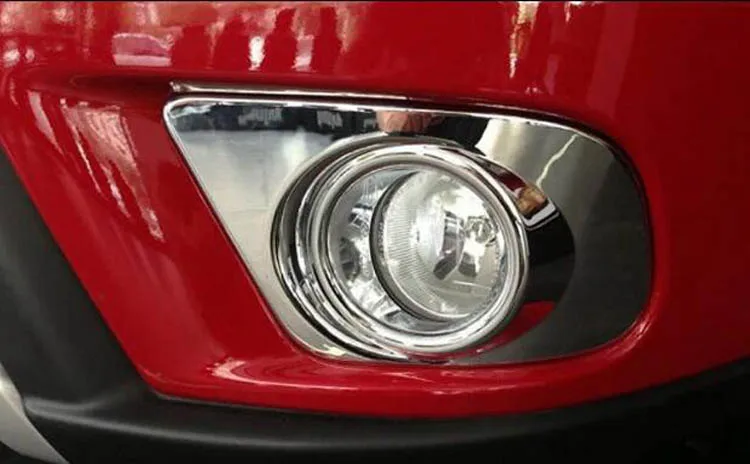 Передняя Задняя противотуманная фара хромированная накладка Чехлы для