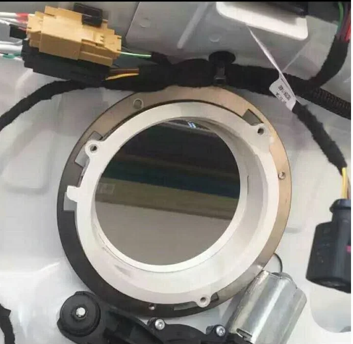 SINOSMART крутой задний вид Авто Флип Реверсивный Эмблема Логотип камера для гольфа 6 7 8 CC Passat Magotan B8 Lavida Beetle ручка багажника