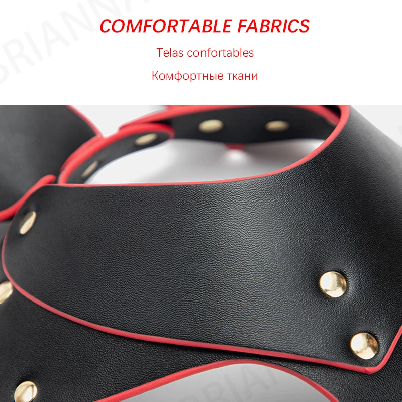 

Rogue rabbit headgear stage performance role-playing props comfortable skin-friendly artificial leather material adult products