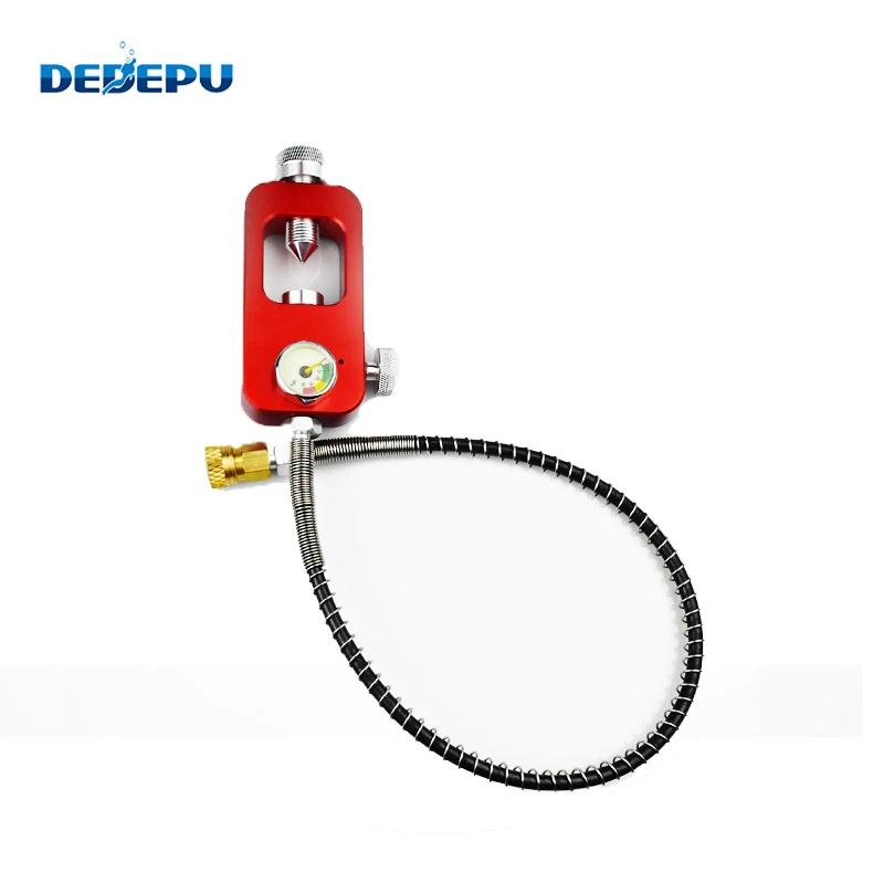 

DEDEPU Refill Adapter Inflatable Adapter with Long Tube Scuba Diving Equipment