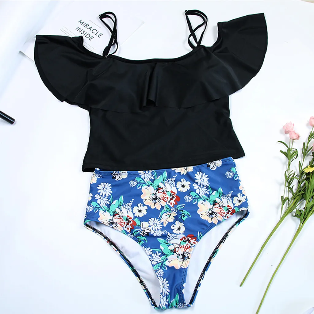 Женские сексуальные купальные костюмы из двух частей Бандажное бикини с пуш ап