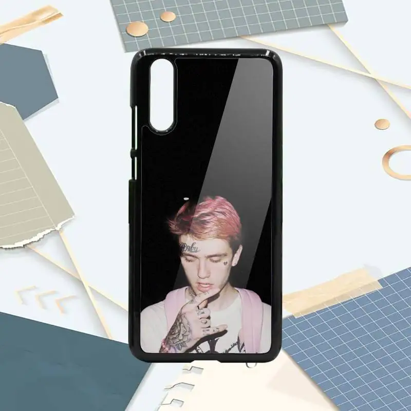 

American rapper Lil Peep Phone Case PC For Samsung galaxy S note 8 9 20 10 e lite2019 plus pro ultra