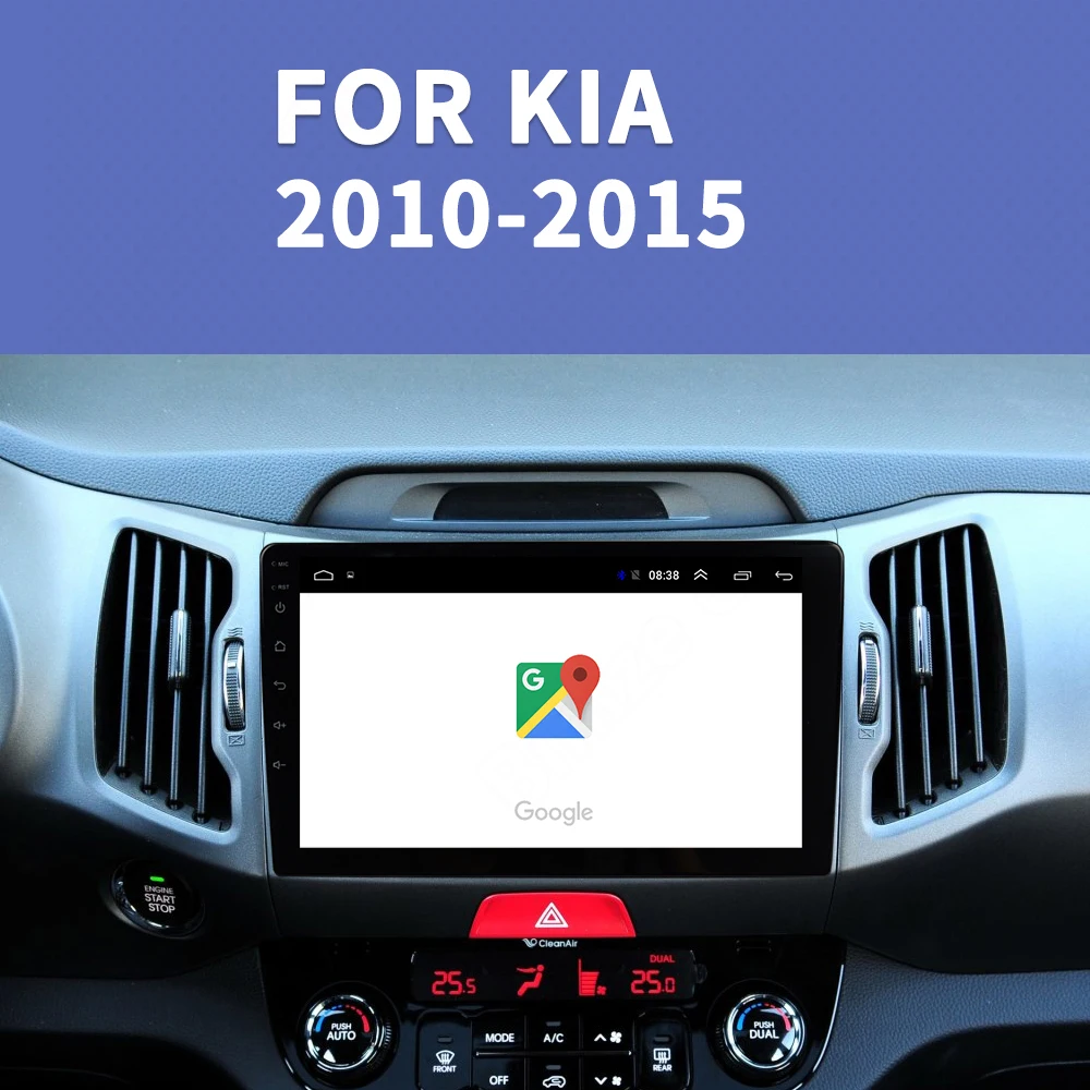 Автомагнитола 9 дюймов Android 1 для KIA Sportage R 2010 2011 2012 2013 2014 2015 2016 2Din | Автомобили и