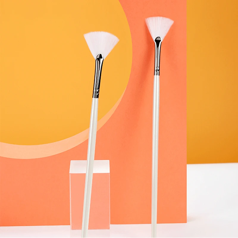 Кисти веерообразные для маски лица 1/2/3 шт. | макияжа