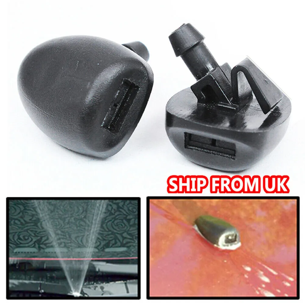 

2X Front Windshield Washer Nozzle Spray Spray For Peugeot 206 407 FOR C2 C3 C5 6438J2 High Quality Car Accessories