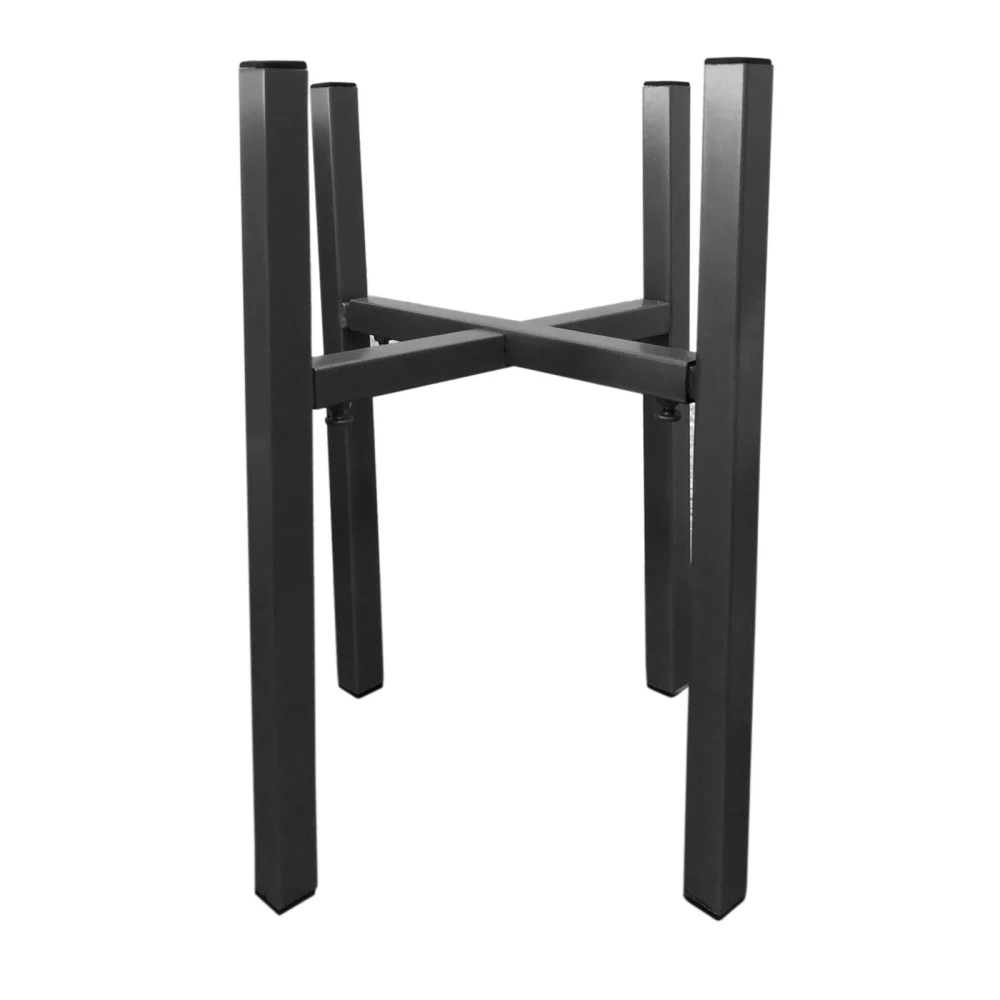 

Flower Shelf Home Decoration Iron Indoor Planter Strong And Sturdy Simple Style Classic Design Black/Gold Plant Stand Holder