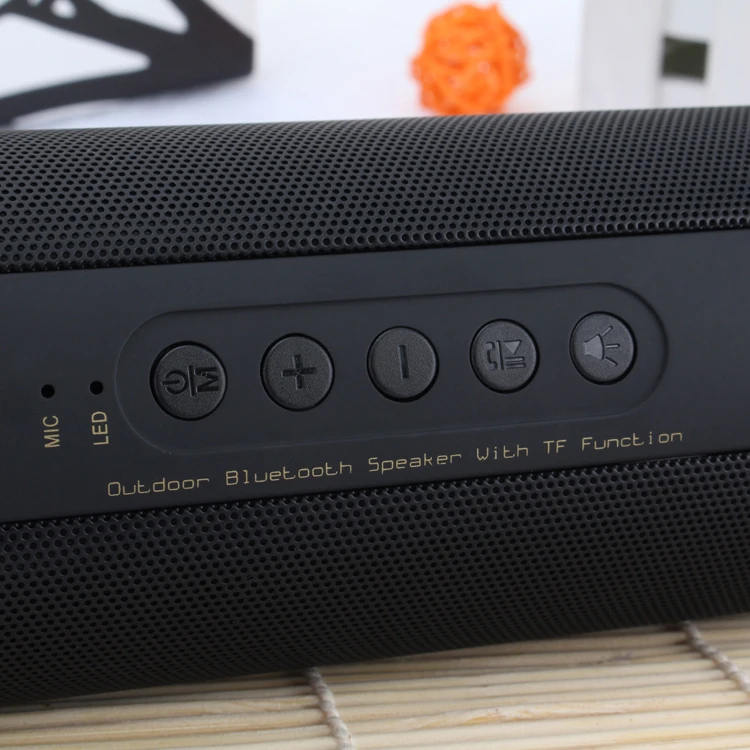 Креативный цилиндрический беспроводной Bluetooth-динамик компьютер сабвуфер