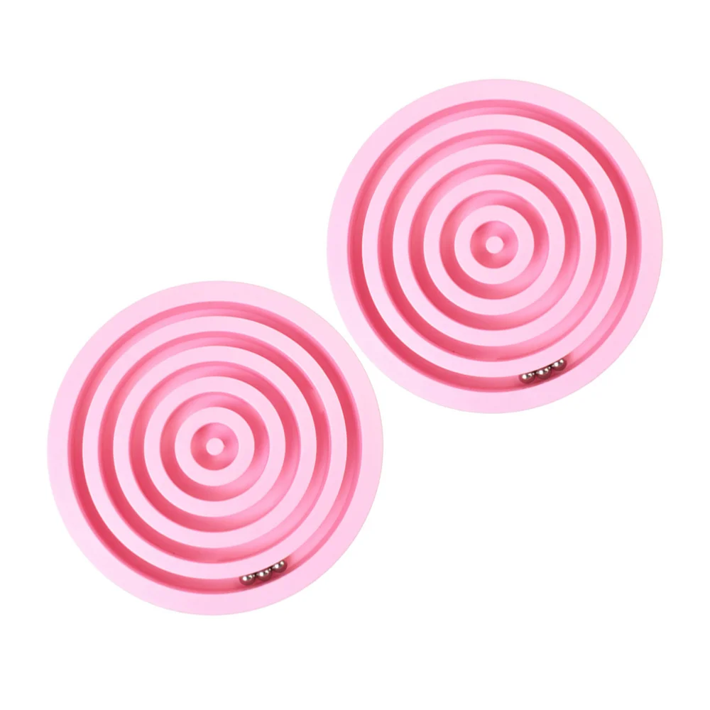 

2PCS Funny Balancing Maze Parent-child Maze Game Creative Concentration Training Early Educational Maze for