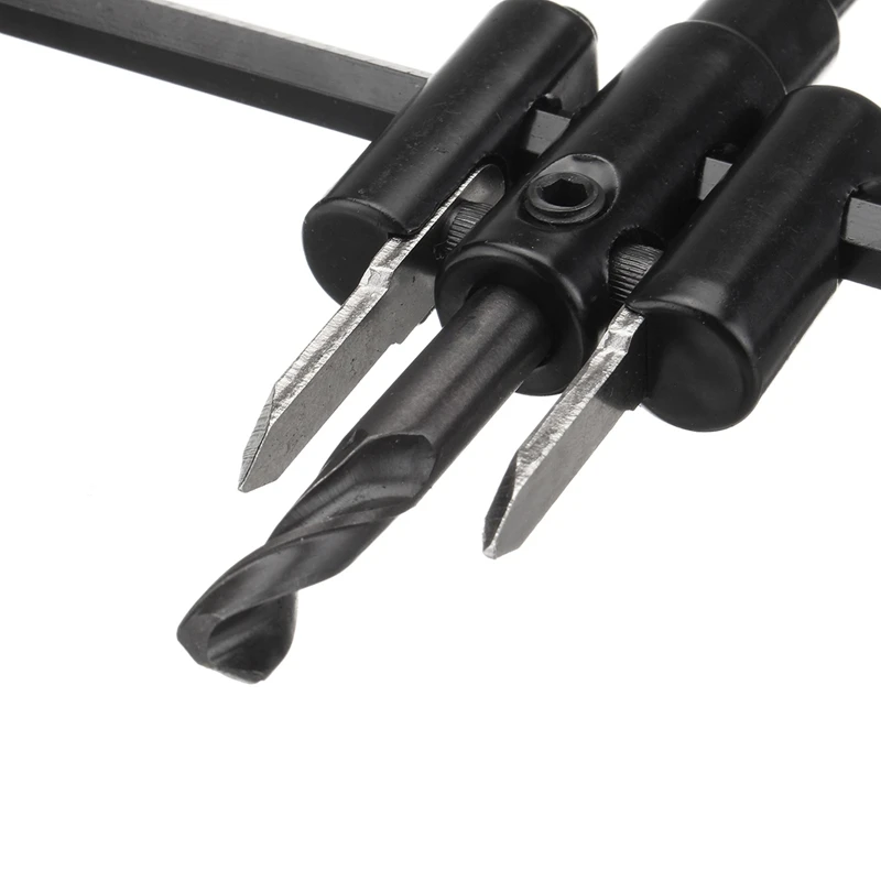 

GTBL Adjustable 40-300Mm Metal Wood Circle Hole Cutter Wood Drywall Drill Bit Saw Round Cutting Diy Tool Adjustable Circle Hole