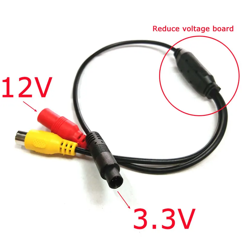 ANSHILONG Автомобильный видео DC кабель RCA-4PIN для парковки заднего вида Камера подключения автомобильный монитор, dvd трос переключения