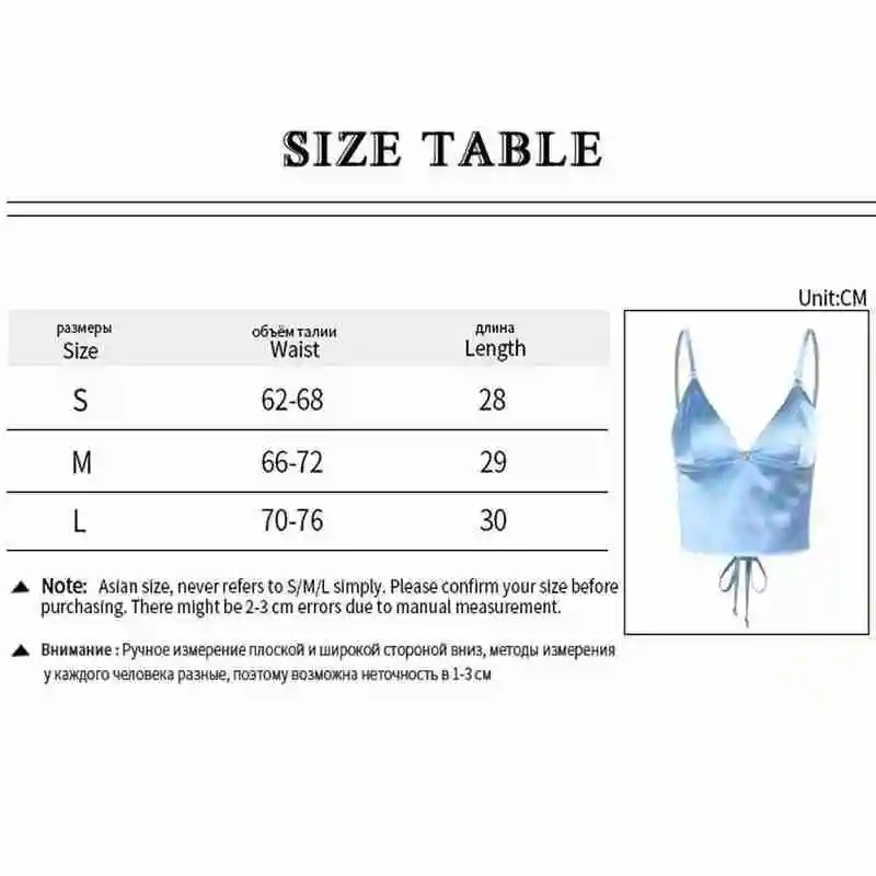 

2021 New Color V-neck Sexy Vest Color Satin Satin Triangle Sling R6V1