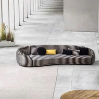 luxury elegant design italian modern sofa living room furniture velvet sofa small space velvet sofa