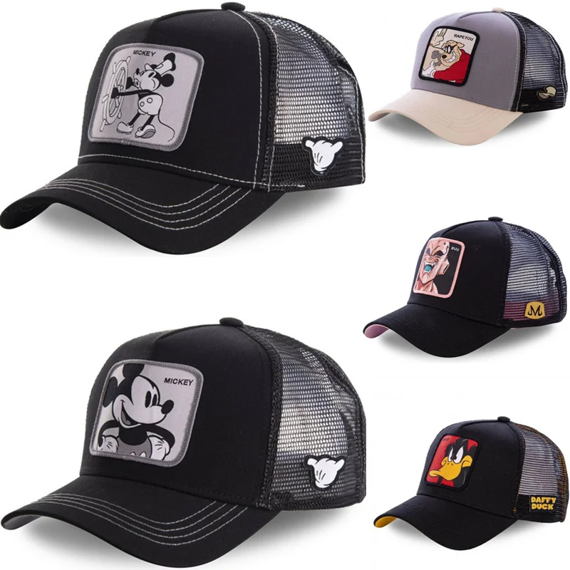 Новый бренд аниме Микки Rapetou Snapback хлопок Бейсбол Кепки Для мужчин женщин в стиле