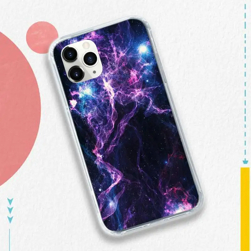 

space for galaxy universe Star Dark Phone Case for iPhone 11 12 pro XS MAX 8 7 6 6S Plus X 5S SE 2020 XR