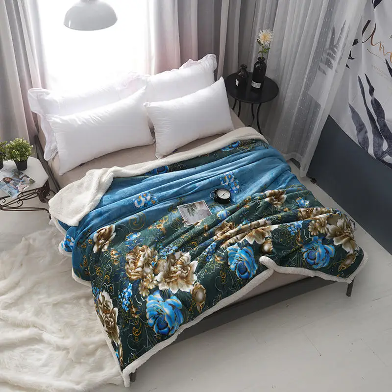 Флисовое утяжеленное одеяло для взрослых и детей Фланелевое покрывало зимние