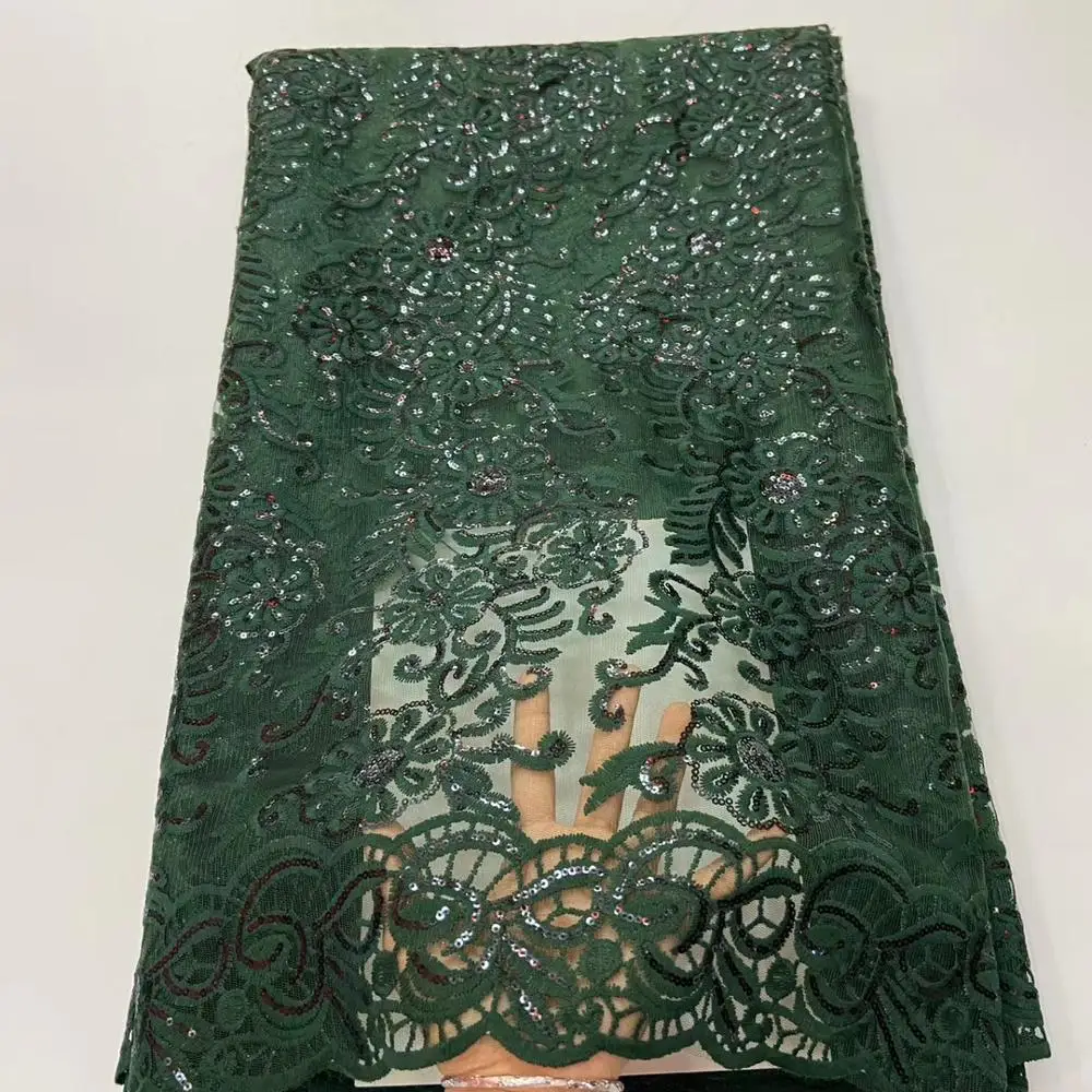 

Madison New Simple Design Milk Silk Lace French African Mesh Lace Fabric High Quality Nigerian Lace Fabric For Wedding Dress