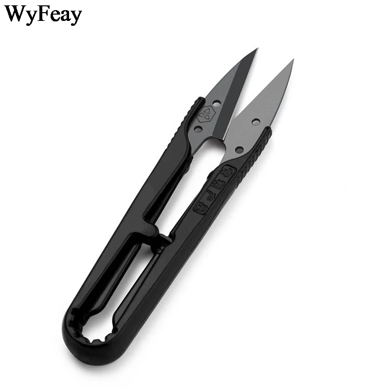 Высокоуглеродистая сталь ножницы для пряжи u образные швейная машинка стрижки