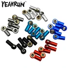 YEAHRUN M3 Link металлическая алюминиевая шаровая Головка Соединительный конец стержня для 110 осевого шарового шарнира SCX10 RC Гусеничный автозапчасти