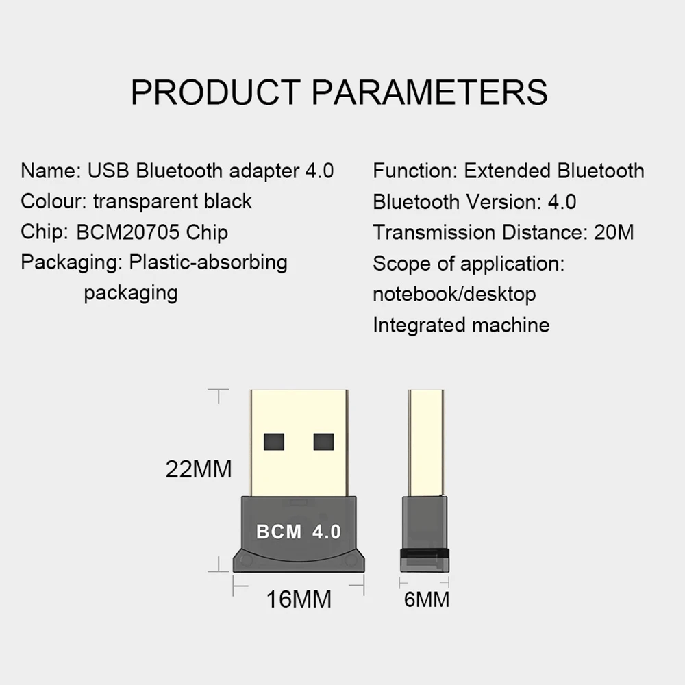 Kebidumei Bluetooth адаптер 4,0 USB ключ аудио Aux приемник передатчик для компьютера динамик аудио приемник