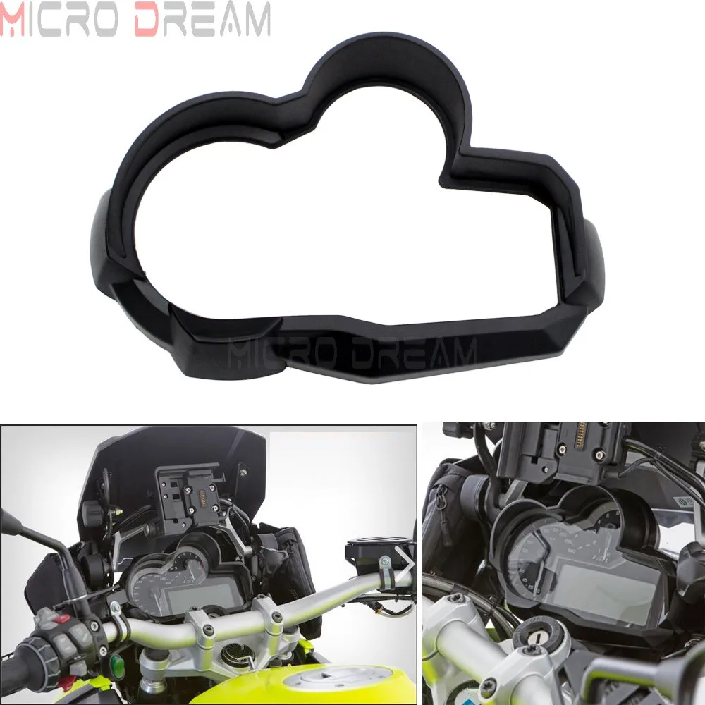 

Black Motorcycle Instrument Surround with Visor Gauges Decoration For BMW R1200 GS R1200 LC Adventure 2013-2018