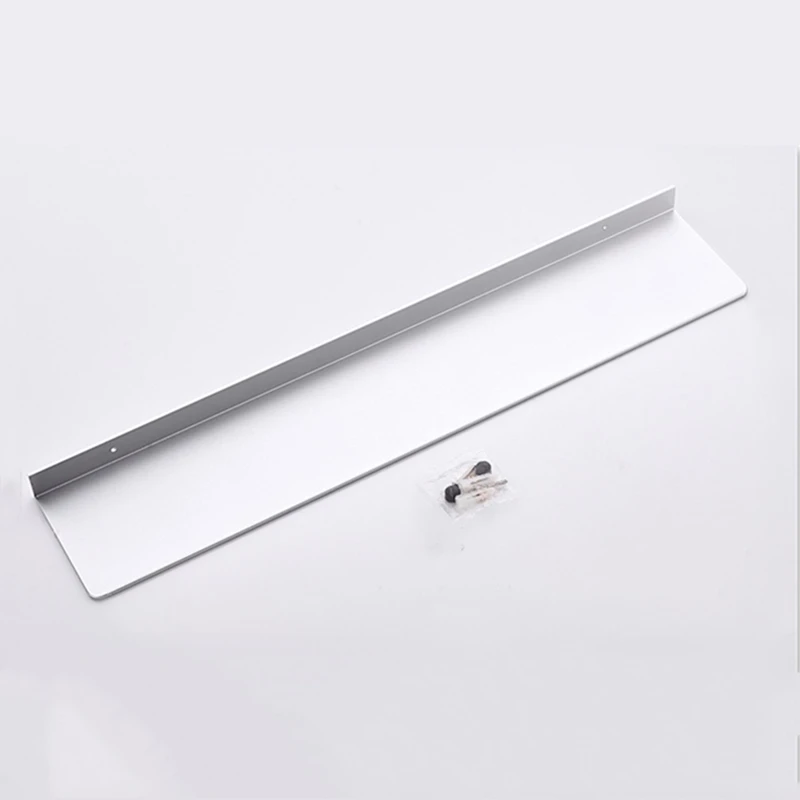 Полки для ванной комнаты WZLY хромированные/белые алюминиевые настенные кухонные