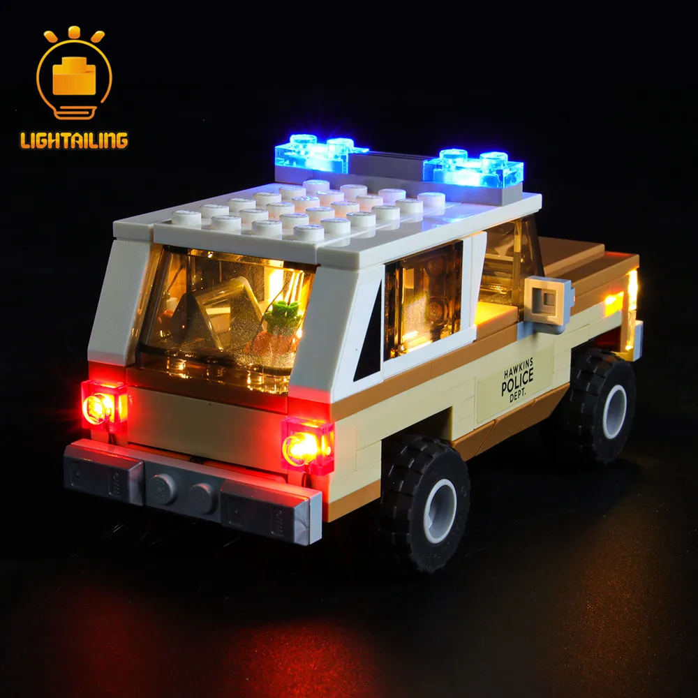 LIGHTAILING светодиодный светильник комплект для чужих вещей перевернутый светильник комплект совместим с 75810(не включает модель