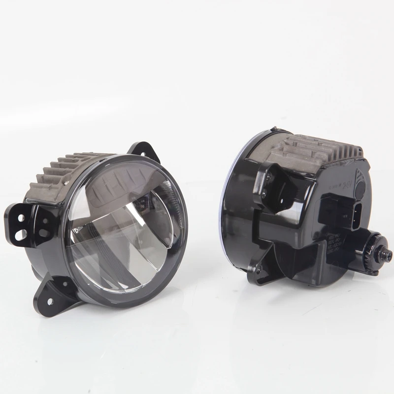 Светодиодный противотуманный фонарь DRL ходовые огни для Jeep Wrangler JL 2018 2019 2020 с