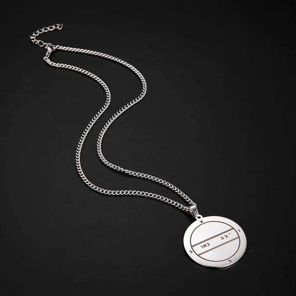 Мужское ожерелье Teamer Сеал Соломона из нержавеющей стали