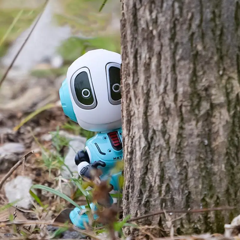 

LED Smart Mini Alloy Robot Multi-function Induction Robot Alien Robot Toy That Can Sing And Dance Children's Toy Christmas Gift