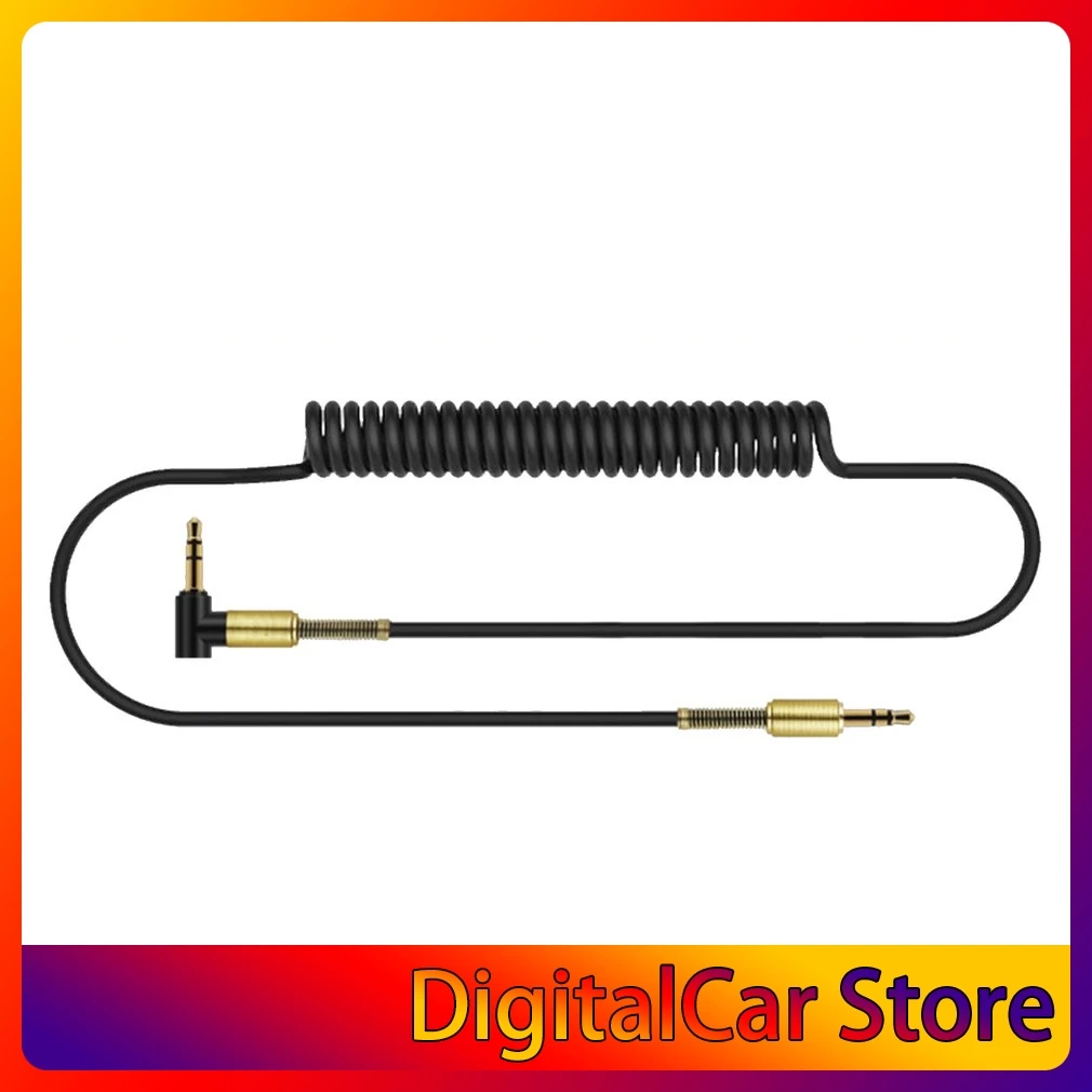 

Аудиокабель с разъемом 3,5 мм, штекер 3,5 мм на штекер, аудиокабель Aux, автомобильный кабель для наушников, провод для динамика, шнур Aux