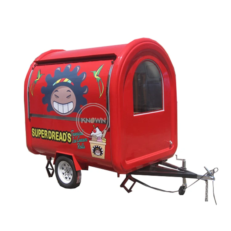 Дизайн логотипа Мобильная тележка для еды прицеп фургон с кофе закусок грузовик