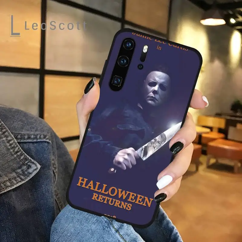 

Halloween The Curse Of Michael Myers Phone Case For Huawei honor Mate P 9 10 20 30 40 Pro 10i 7 8 a x Lite nova 5t