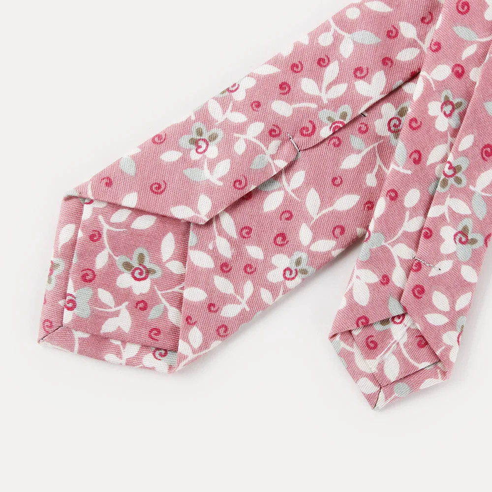 

Sitonjwly 6cm Floral Ties Necktie for Mens Fashion Casual Cotton Tie For Men Gift Wedding Party Casual Gravatas Custom Logo