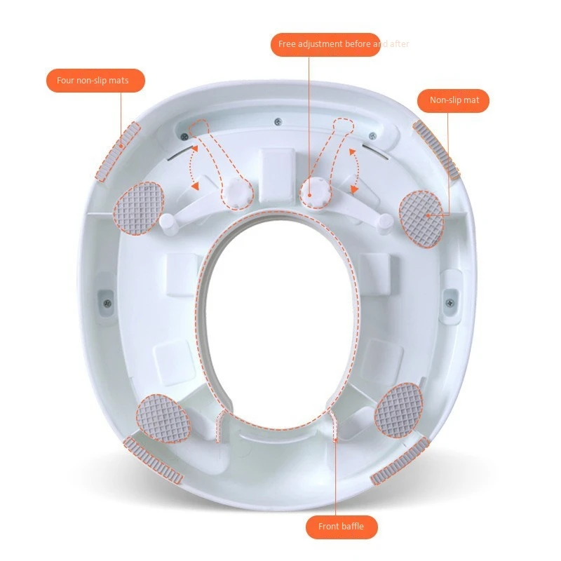 

Baby Toilet Potty Seat Children Potty Safe Seat with Armrest for Girls Boy Toilet Training Outdoor Travel Infant Potty Cushion