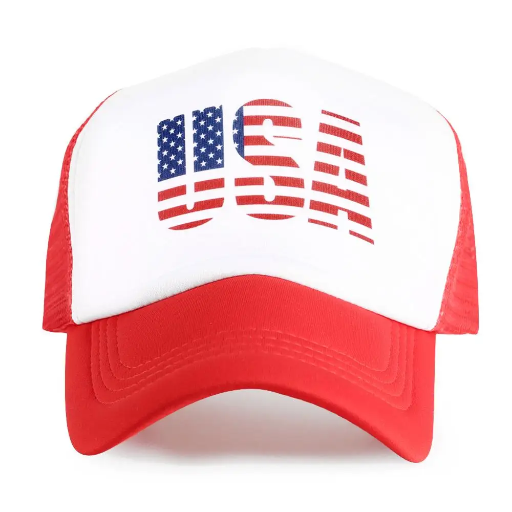 Черная красная бейсбольная кепка s Мужская Зимняя американские флаги Snapback шляпа