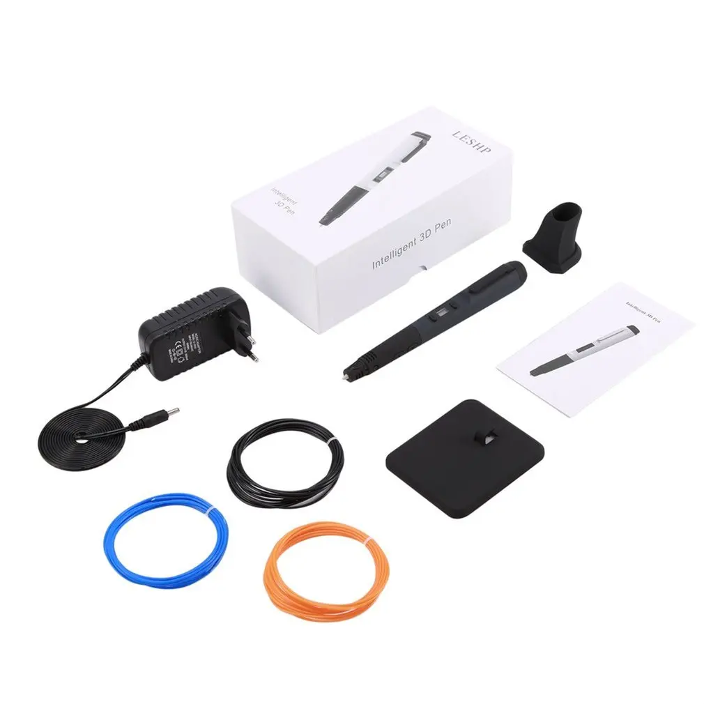 Переносная ручка F20 для рисования и 3D 4 поколения ABS/PLA рождественских подарков EU