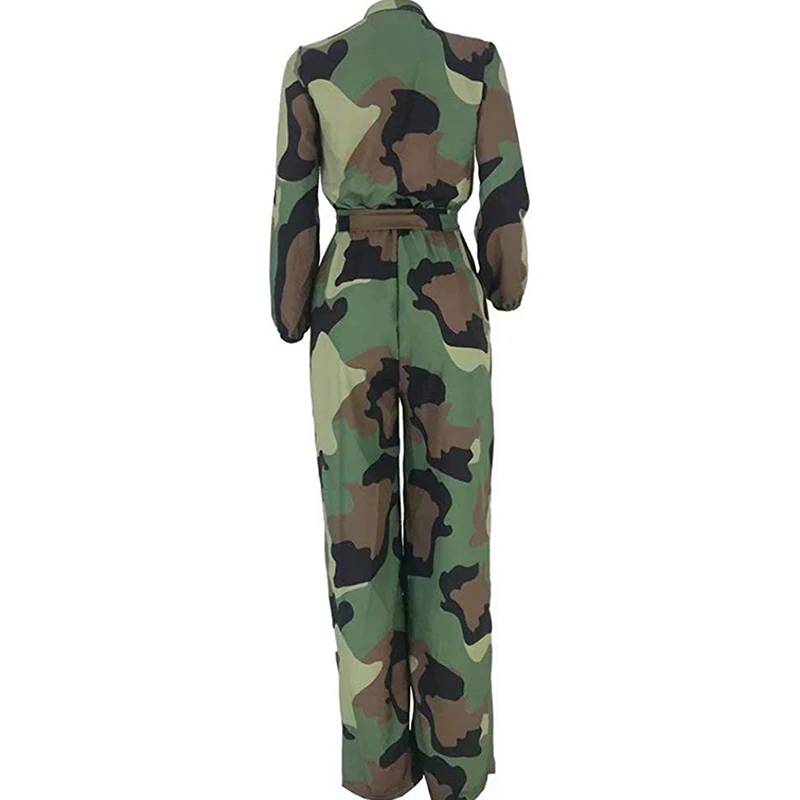 Сексуальный женский комбинезон с глубоким v-образным вырезом высокой талией