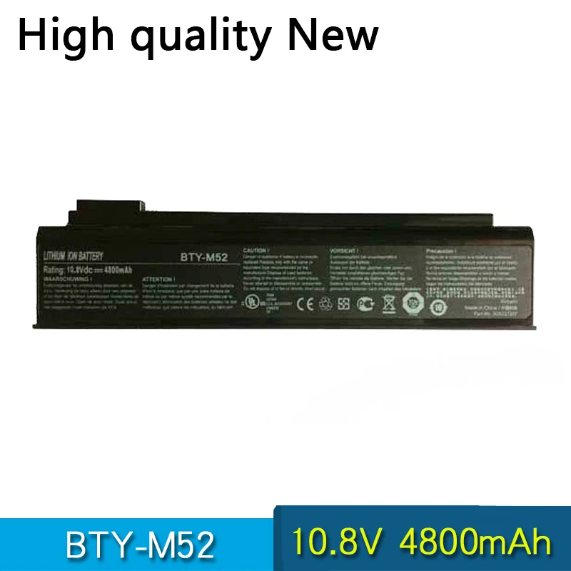 Новое высокое качество BTY M52 ноутбук Батарея для MSI Megabook L710X L720 L740 L745 M520 M522 GX700 GX710 R700