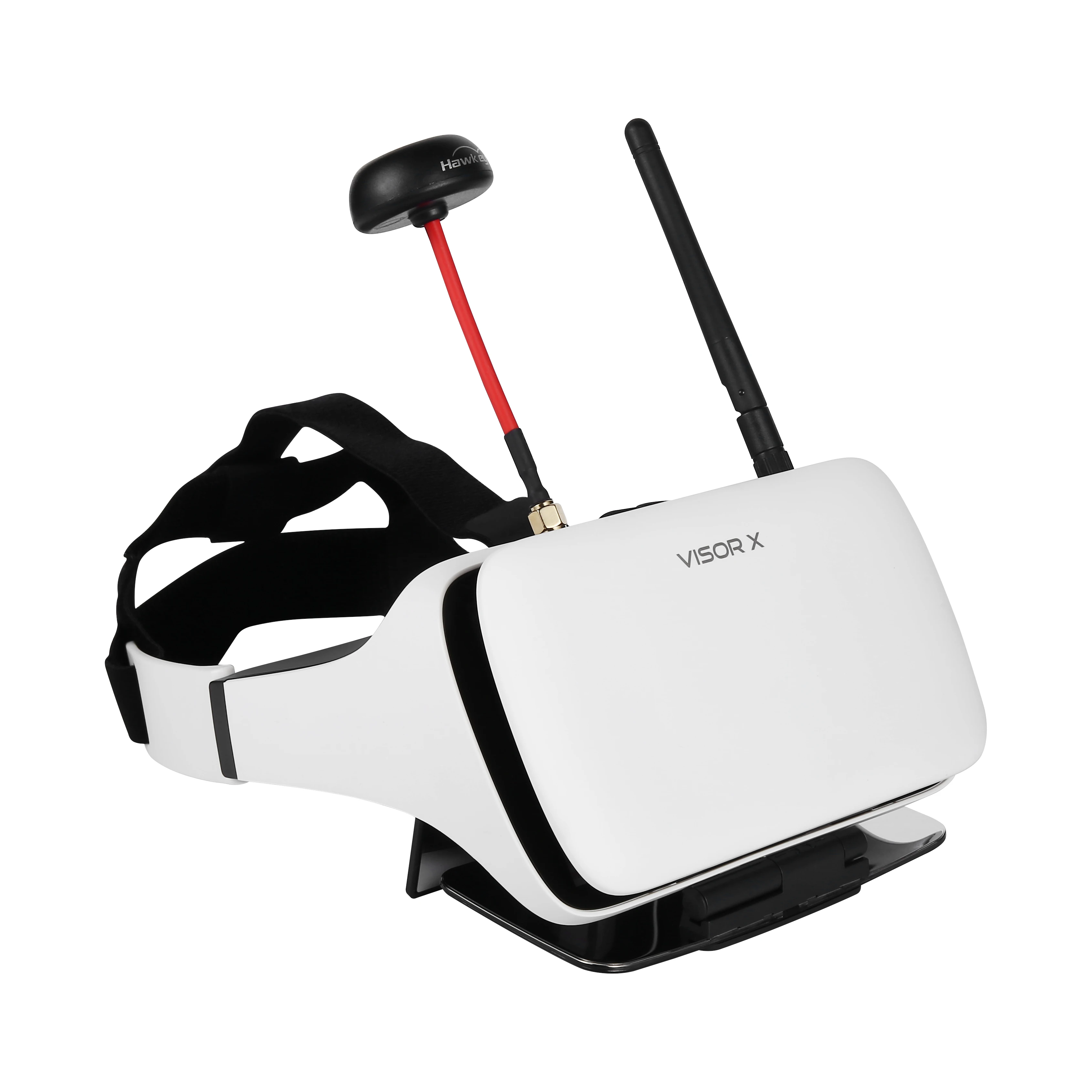 Hawkeye маленький пилот VR все-в-одном 5 дюймов истинное разнообразие FPV монитор 5,8G 48CH двойной приемник складные очки для радиоуправляемого дрона