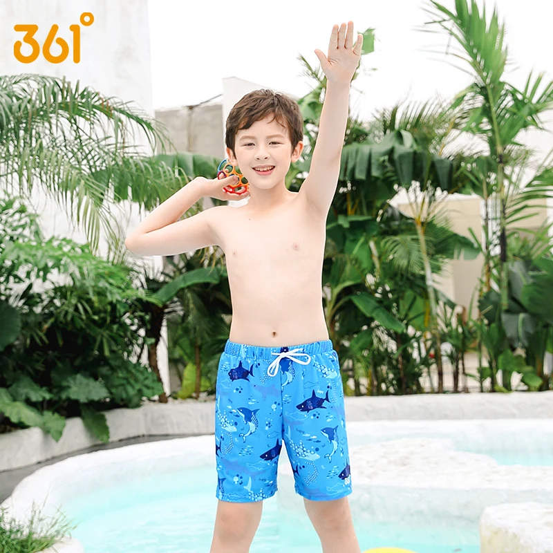 

361 Children's Swimming Trunks Boys' Quick-Drying Swimming Trunks Men's Beach Pants For Seaside Swimsuit Beach Shorts