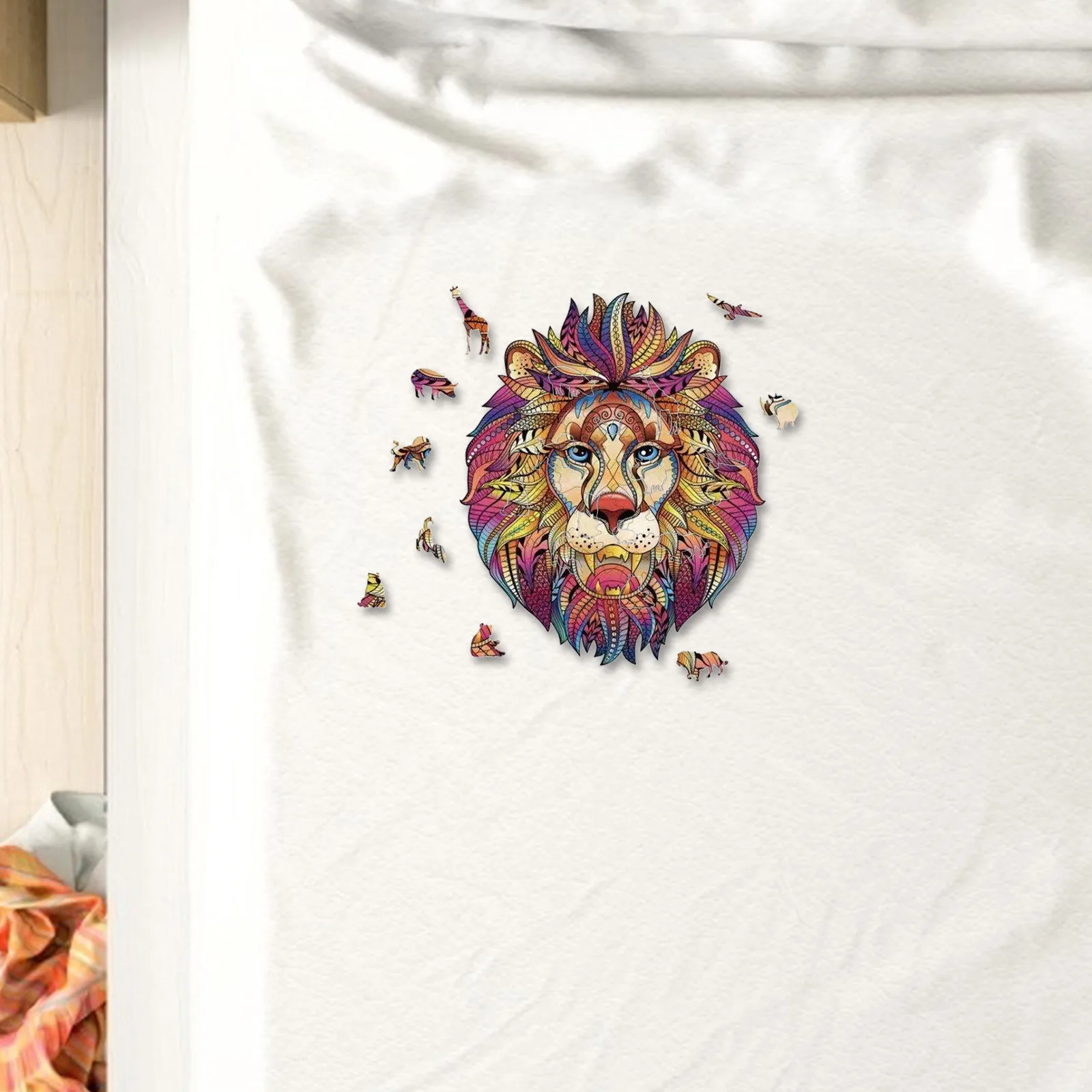 Образовательные праздничные игрушки для взрослых и детей деревянные