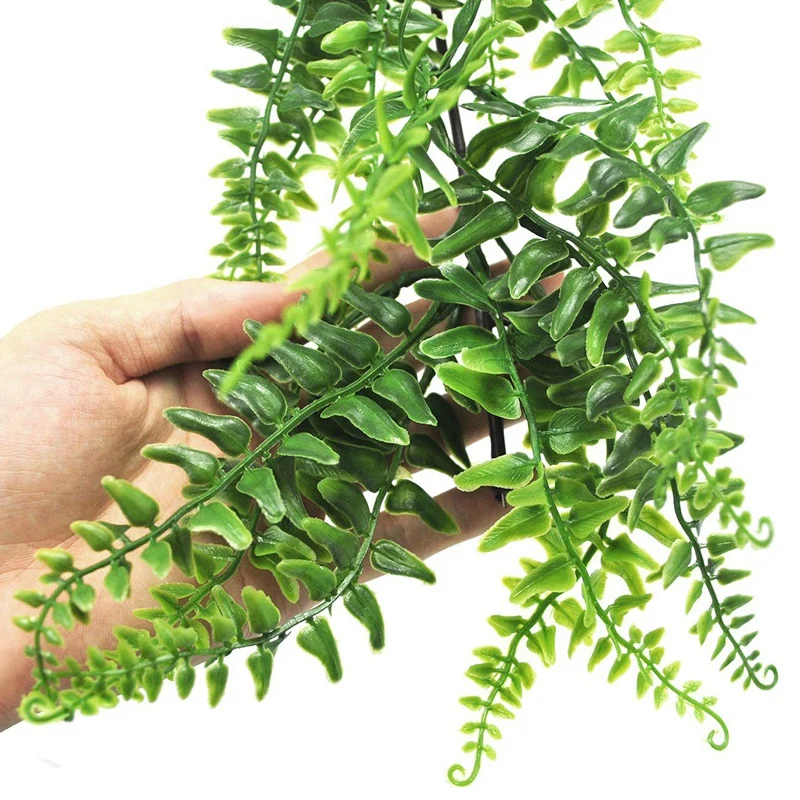 6 2 Ft искусственные растения лоза Бостон папоротники персидский зелени ротанг