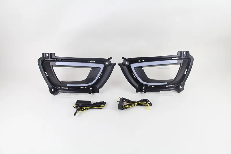 Дневные ходосветильник огни с указателем поворота противотуманные фары для KIA