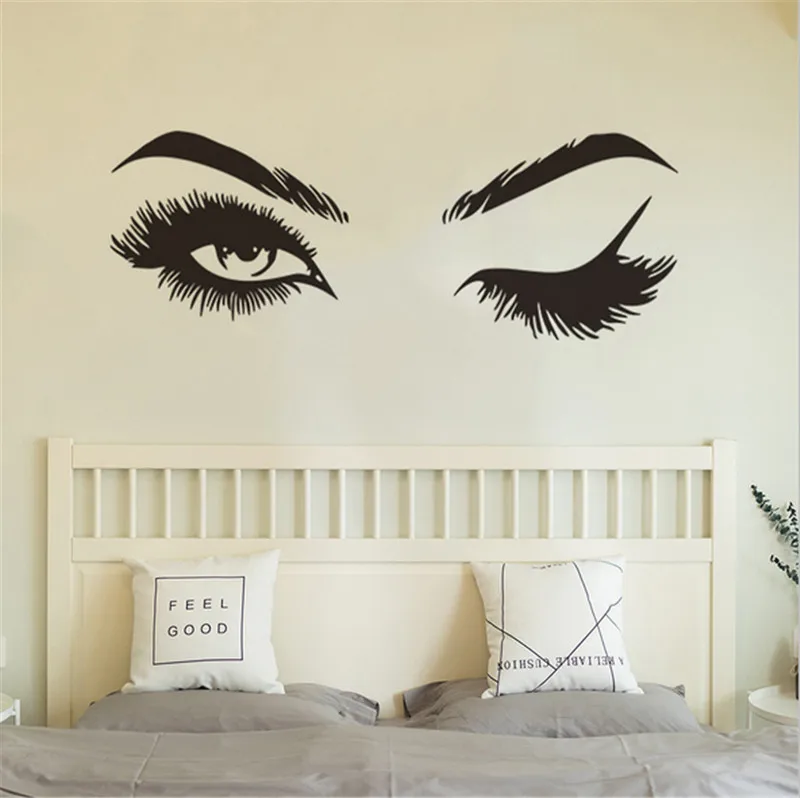 

Vivid Sexy Eye Wall Sticker Girl Bedroom living room bedroom decoration for Mural Art Decals Sexy wall decals