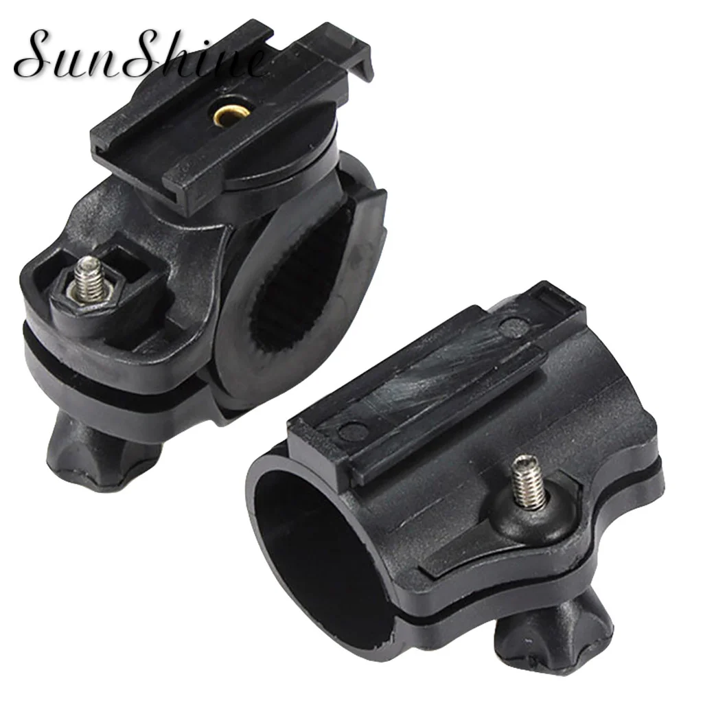 Фонарь зажим Крепление для велосипеда передняя светильник кронштейн вспышки