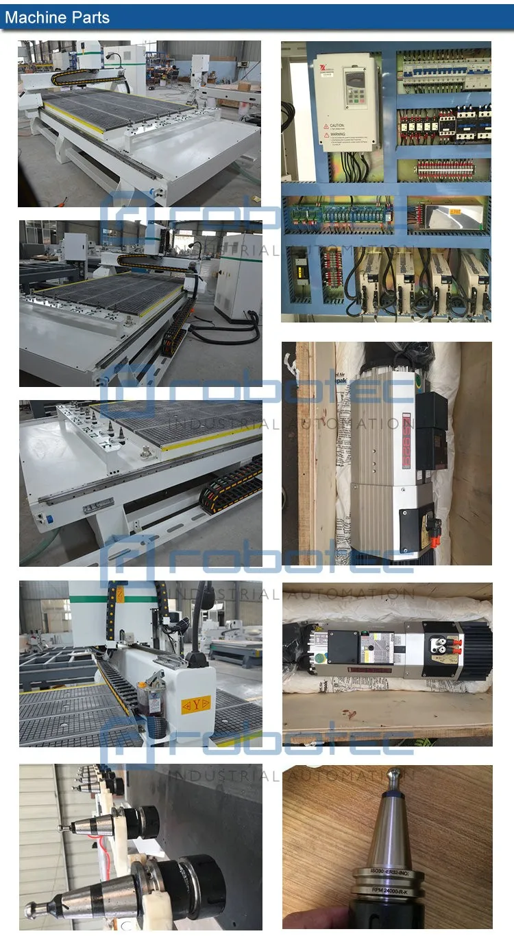 

1325 atc cnc router machine 9.0kw air cooling spindle with Syntec control system