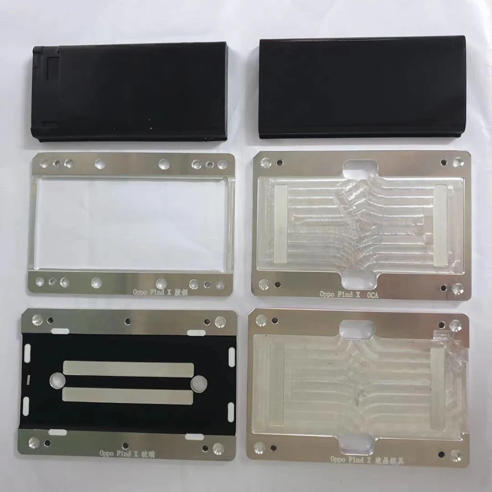 

Percision LCD Outer Glass Cover OCA Alignment Laminating Mold For OPPO Find X OCA Mold For YMJ TBK Q5 OCA Machine