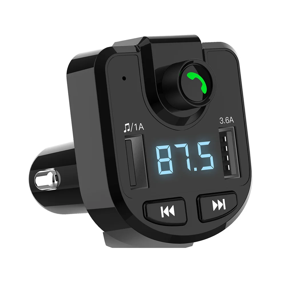 Автомобильный MP3 плеер автомобильный Bluetooth комплект fm передатчик поддержка TF